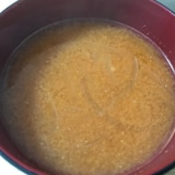 ピリ辛玉ねぎ味噌汁